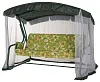 садовые качели «тропикана» a45g.522 зеленый удачная мебель - даметекс