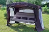 Тент на садовые качели Брауни A43 АМС 239*140 см коричневый Удачная мебель - Дачная мебель