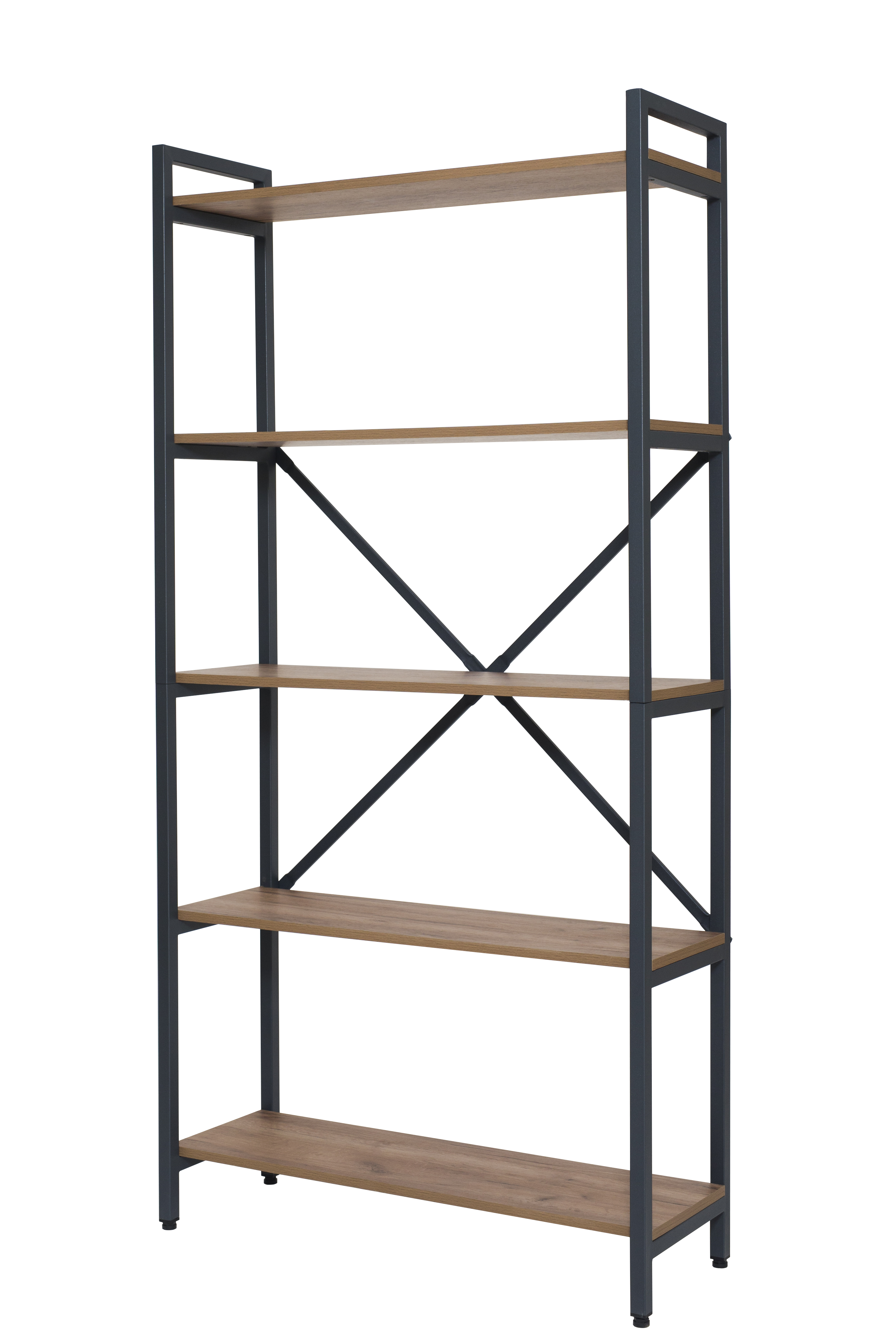 Стеллаж "Лофт" 90*33*182 см 5 полок