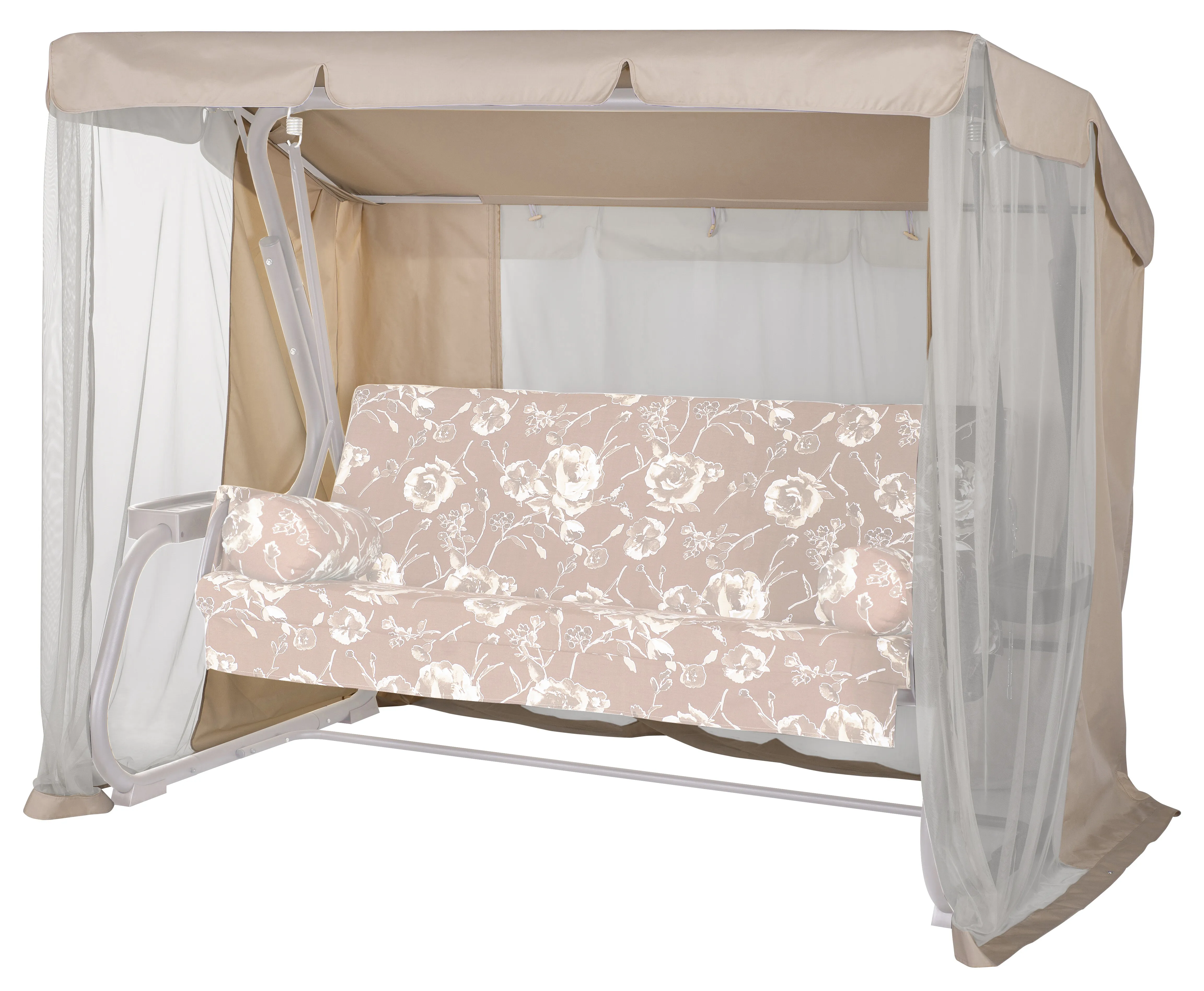 Тент на садовые качели А07/27 АМС 221*131 см коричневый Удачная мебель - Дачная мебель