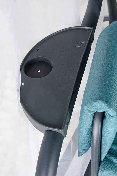 качели садовые «галисия» a52a.630 антрацит  удачная мебель - даметекс