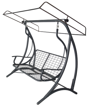 качели садовые «парус» a64a.612 антрацит удачная мебель - даметекс