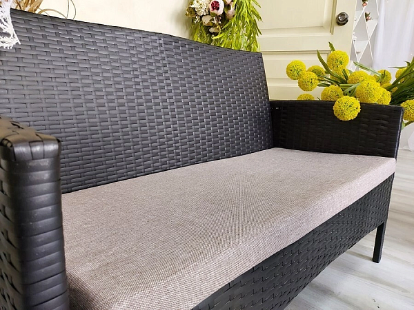 набор садовой мебели «ангкор» коричневый удачная мебель