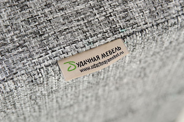 Диван-кровать трансформер бескаркасный &amp;quot;Валентина&amp;quot; 140х100х60 см серый/розовый