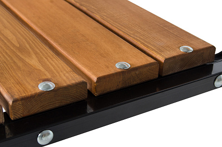 скамья садовая со спинкой флора