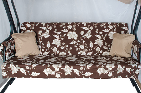 садовые качели «эдем» a45а.541 антрацит удачная мебель - даметекс