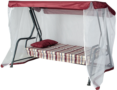 садовые качели «панама» a46a.336 антрацит удачная мебель - даметекс