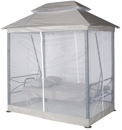 беседка садовая «афины» a62a.612 антрацит удачная мебель - даметекс