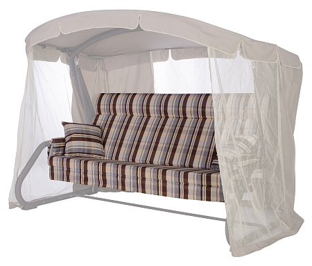 Текстильный комплект с подголовником для садовых качелей 200*53*53 см С200.345 Удачная мебель - Даметекс