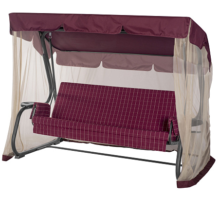 качели садовые «варадеро премиум» a27a.312 антрацит удачная мебель - даметекс