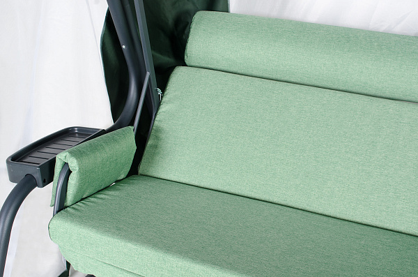 садовые качели «мерида премиум» a56a.631 антрацит удачная мебель - даметекс