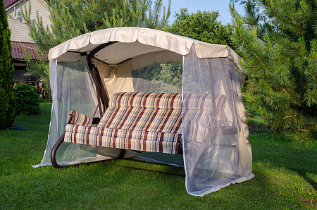 садовые качели «толедо» a28c.345 коричневый удачная мебель - даметекс