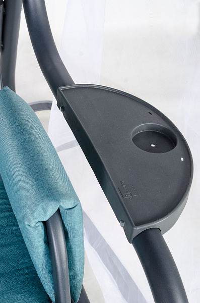 качели садовые «галисия» a52a.630 антрацит  удачная мебель - даметекс