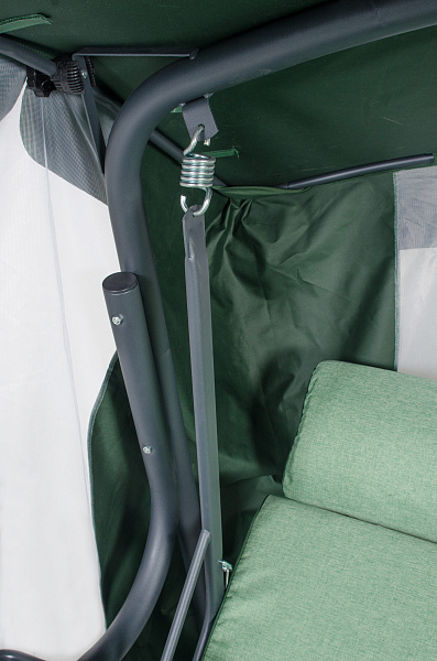 садовые качели «мерида премиум» a56a.631 антрацит удачная мебель - даметекс