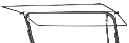 Комплект деталей крыши А46/А48 для садовых качелей 203*120 см антрацит Удачная мебель - Даметекс