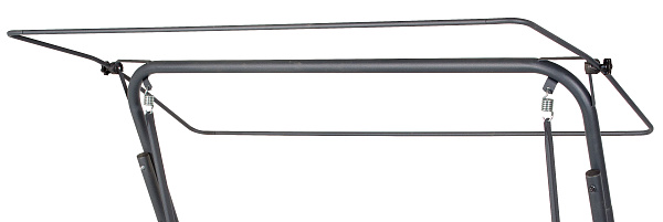 Комплект деталей крыши А54 для садовых качелей 221*122 см  антрацит Удачная мебель - Даметекс