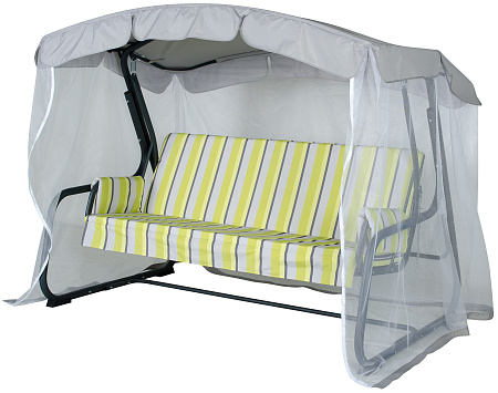 садовые качели «тропикана» a45а.326 антрацит удачная мебель - даметекс