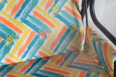 садовые качели «тропикана» a45а.320 антрацит удачная мебель - даметекс