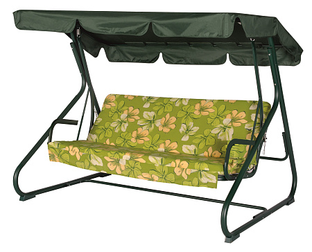 садовые качели «ямайка» a48g.522 зеленый удачная мебель - даметекс