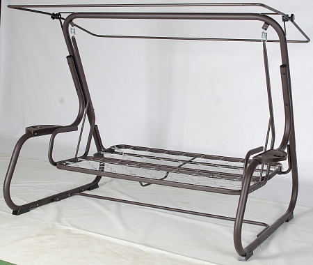 качели садовые «ибица» a52c.503 коричневый удачная мебель - даметекс