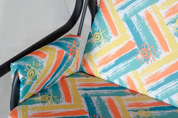 садовые качели «тропикана» a45а.320 антрацит удачная мебель - даметекс