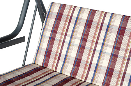 садовые качели «карибы» a46a.336 антрацит удачная мебель - даметекс