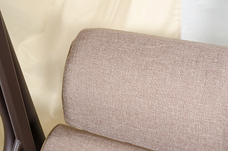 садовые качели «мерида премиум» a56c.614 коричневый удачная мебель - даметекс