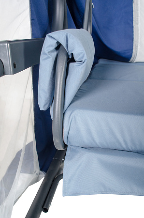 садовые качели «мерида премиум» a56a.5014 антрацит удачная мебель - даметекс