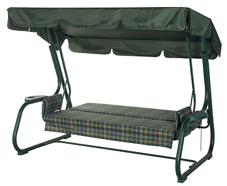 качели садовые «ибица» a52g.337 зеленый удачная мебель - даметекс