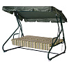качели садовые «колорадо» a48g.311 зеленый удачная мебель - даметекс