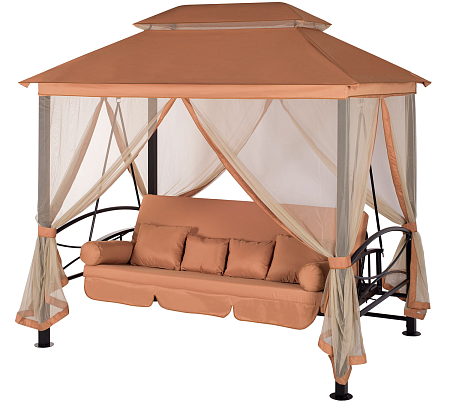 Комплект для беседки-качелей Пальмира охра Удачная мебель - Даметекс