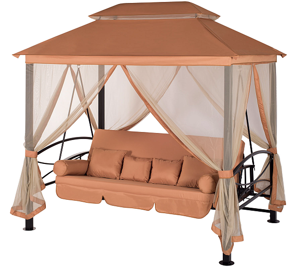 Комплект для беседки-качелей Пальмира охра Удачная мебель - Даметекс