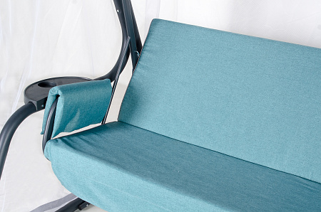 качели садовые «галисия» a52a.630 антрацит  удачная мебель - даметекс