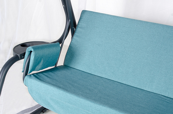 качели садовые «галисия» a52a.630 антрацит  удачная мебель - даметекс