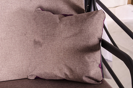 беседка-качели «алания» a62а.612 антрацит удачная мебель - даметекс