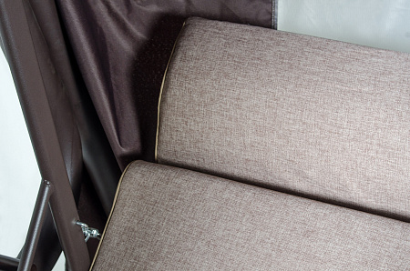 садовые качели «брауни» a43c.614 коричневый удачная мебель - даметекс