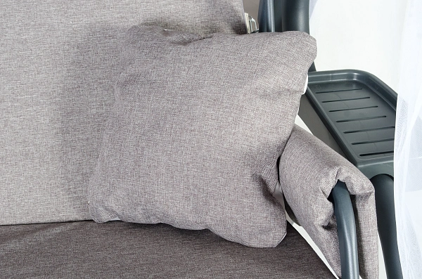 Текстильный комплект с подголовником для садовых качелей 200*53*53 см С200.626 Удачная мебель - Даметекс