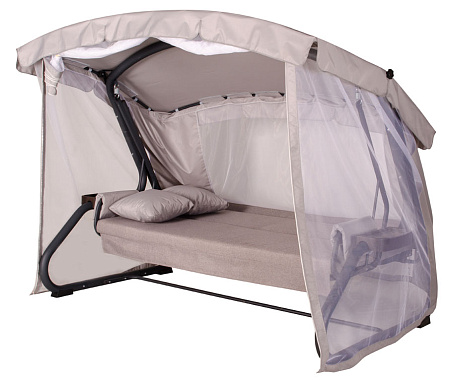 садовые качели «шри-ланка» a43a.612 антрацит удачная мебель - даметекс