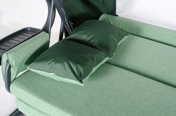 садовые качели «империя» a43a.631 антрацит удачная мебель - даметекс