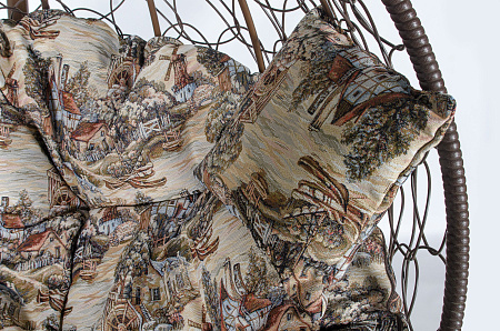 Чехлы для комплекта на подвесного кресла «Тенерифе» шоколад Удачная мебель - Даметекс