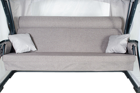 садовые качели «империя» a43а.626 антрацит удачная мебель - даметекс