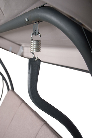 качели садовые «парус» a64a.612 антрацит удачная мебель - даметекс