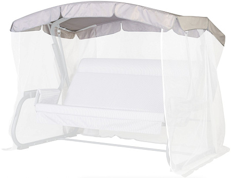 Тент на садовые качели A15/A28/A29/A56 без АМС 221*122 см графит Удачная мебель - Дачная мебель