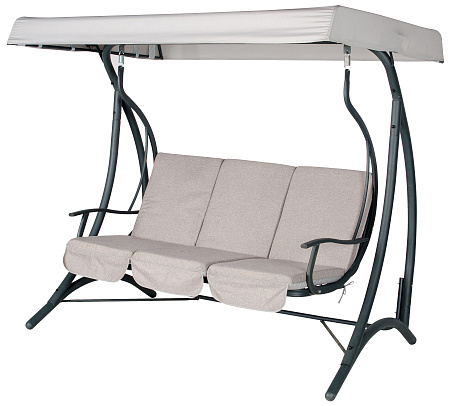 качели садовые «парус» a64a.612 антрацит удачная мебель - даметекс