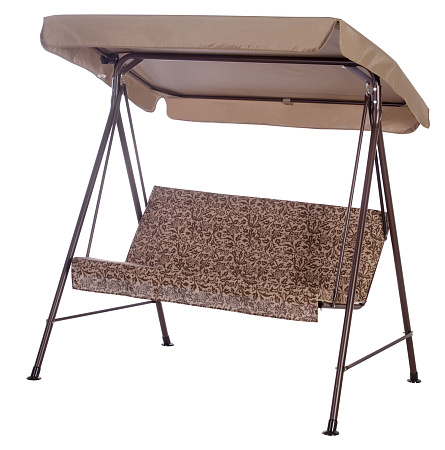 качели садовые «таити» a02c.542 коричневый удачная мебель - даметекс