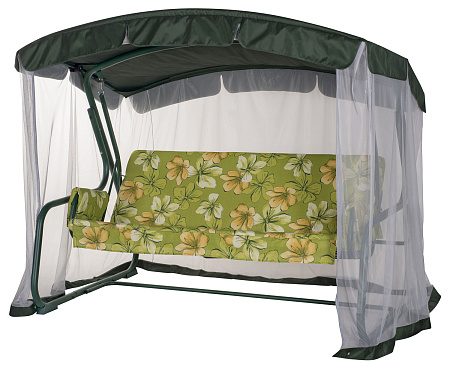 садовые качели «тропикана» a45g.522 зеленый удачная мебель - даметекс