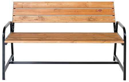 скамья садовая со спинкой флора