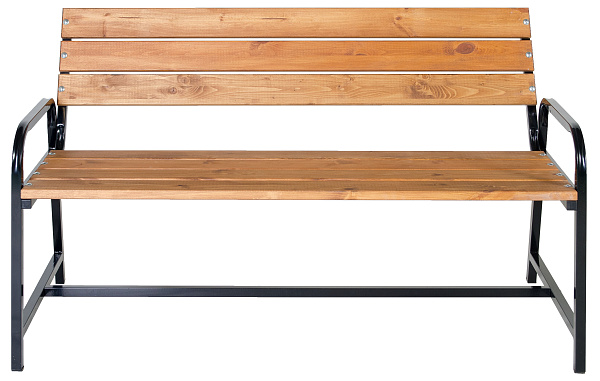 скамья садовая со спинкой флора