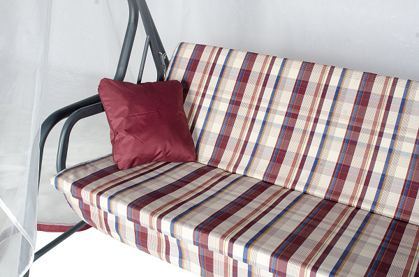 садовые качели «панама» a46a.336 антрацит удачная мебель - даметекс