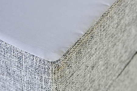 Кресло-кровать трансформер бескаркасное &quot;Валентина&quot; 75х100х65 см с валиком серый